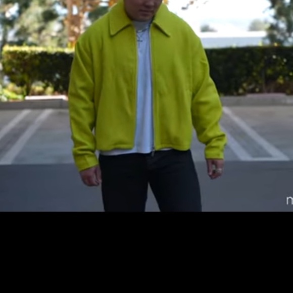 Locus and Wild Honey Green Apple Jacket with  Zipper - Picture 9 of 9